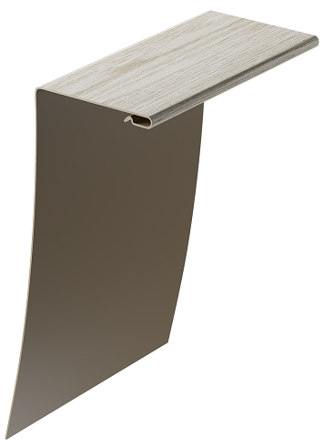 Универсальный околооконный профиль 89/254 мм, Орех купить в Королёве