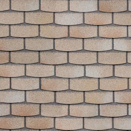 Фасадная плитка битумная, Технониколь HAUBERK камень Травертин 2.2 кв.м купить в Королёве