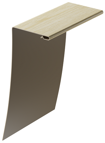 Универсальный околооконный профиль 89/254 мм, Зрелый каштан купить в Королёве