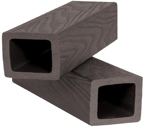 Балясина ДПК Polivan SINGARAJA 3D фактура дерева, темно-коричневый купить в Королёве