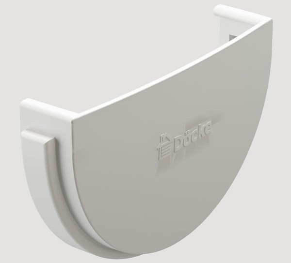 Заглушка желоба ПВХ Docke STANDART пломбир купить в Королёве