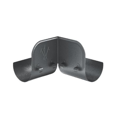 Водосток Aquasistem, Система 125/90 - Ограничитель перелива угловой RR 23 Маренго matt