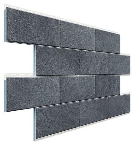 Фасадная термопанель Доломит Дагестанский камень Графит купить в Королёве