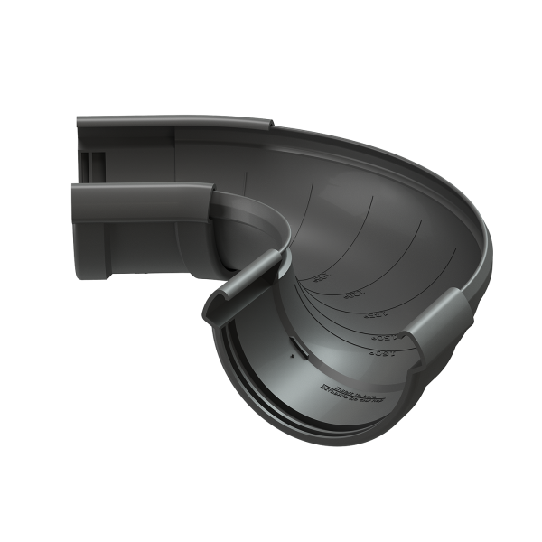 Угол регулируемый Docke Lux ПВХ - Графит купить в Королёве