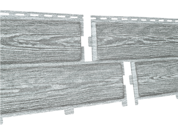 Фасадная панель Ю-пласт Хокла Винтаж Пепел купить в Королёве