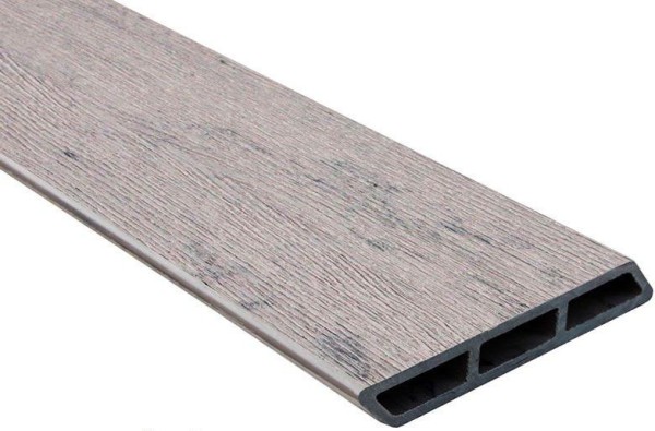 Доска Ромбус 3D ДПК Outdoor STORM GREY серая микс купить в Королёве