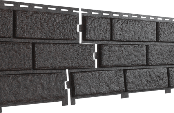 Фасадная панель Ю-Пласт Стоун Хаус Кирпич Коричневый купить в Королёве