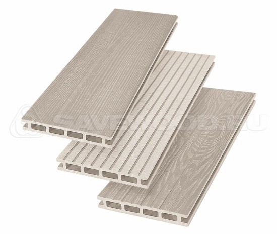 Террасная доска из ДПК SW Carpinus (R) — двухсторонняя бежевый купить в Королёве