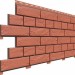 Фасадная панель Доломит Кирпич Славянка Красный купить в Королёве