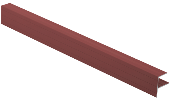 F-профиль Grinder закрывающий красный купить в Королёве