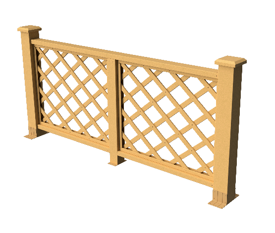 Ограждения декоративное ДПК GRINDERDECO Ламбет песчаник купить в Королёве