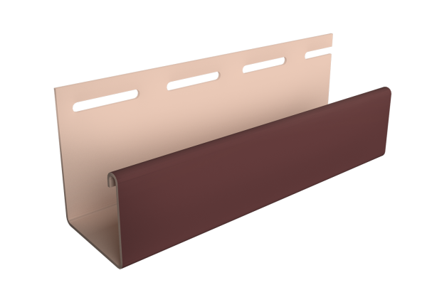 Фасадный J-профиль 30 мм Табачный купить в Королёве