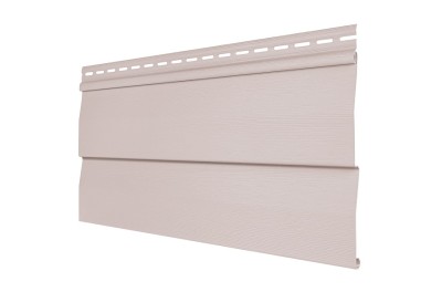 Виниловый сайдинг Tecos - корабельный брус, светло-розовый 