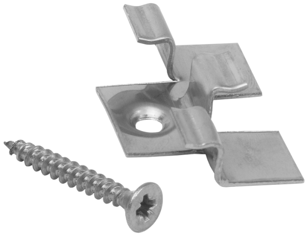 Клипса с саморезом,Grinder бесшовный монтаж 2 mm купить в Королёве