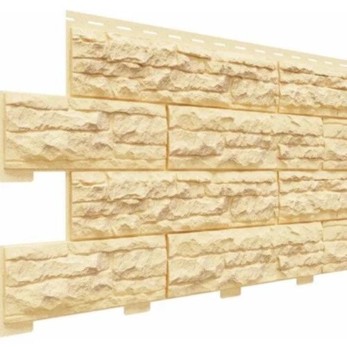 Фасадная панель Скалистый риф Премиум Карри купить в Королёве