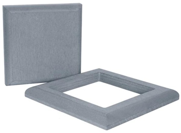 Комплект крышка и юбка ДПК для столба Polivan SINGARAJA серый купить в Королёве