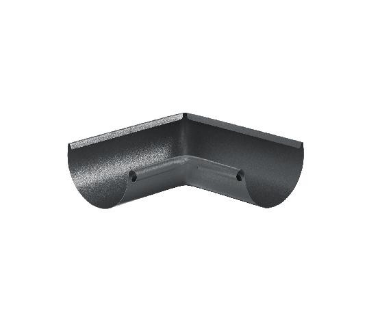 Водосток Aquasistem, Система 125/90 - Угол желоба, внутренний 90° RR 23 Маренго matt купить в Королёве
