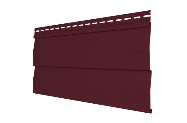 Акриловый сайдинг Tecos – корабельный брус, бургунд купить в Королёве