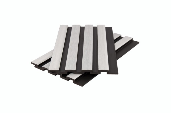 Стеновая панель брусковая двухцветная co-extrusion, white купить в Королёве