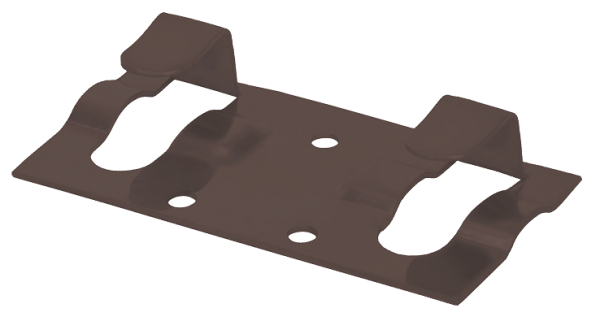 Кляймер стартовый Grinder для монтажа наличника коричневый купить в Королёве