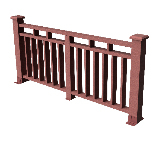 Ограждения декоративное ДПК GRINDERDECO Европа мербау купить в Королёве