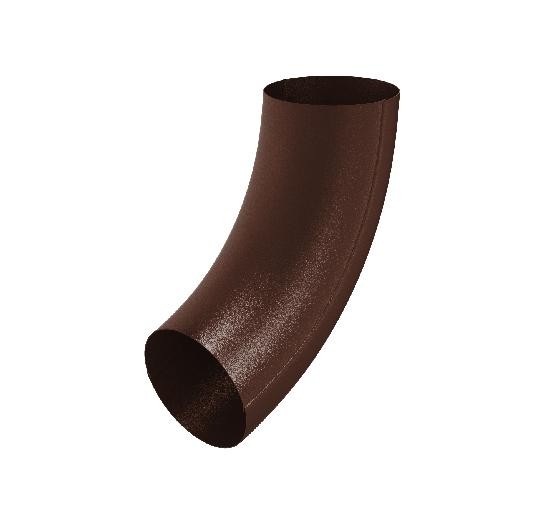 Водосток Aquasistem, Система 125x90 - Колено трубы универсальное RAL 8017 Коричневый matt купить в Королёве