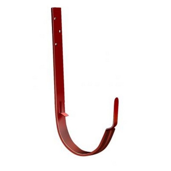 Водосток Grand Line 125x90 – Кронштейн длинный RAL 8004 купить в Королёве