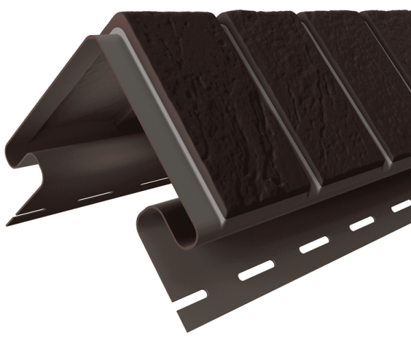 Угол наружный «Кирпич славянка» прокрашенный, Коричневый купить в Королёве