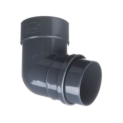 Колено 72° Docke Lux ПВХ - Графит купить в Королёве