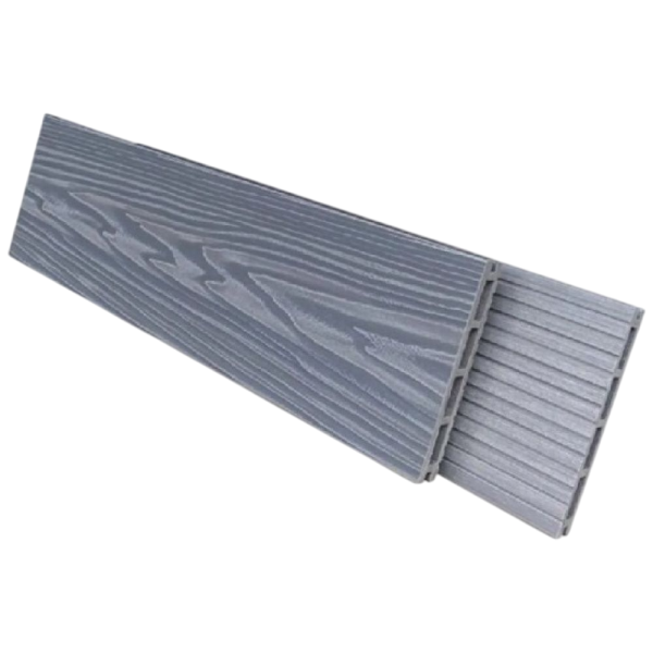 Террасная доска NanoWood Comfort 3D тиснение + вельвет Серый купить в Королёве