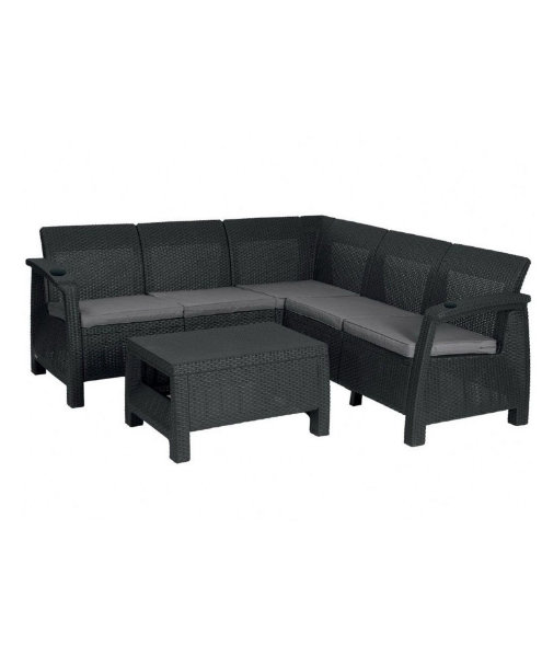 Угловой диван  Yalta Corner Set (столик в комплект не входит) купить в Королёве