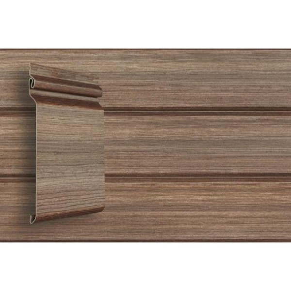Виниловый сайдинг Grand Line Natural-Брус Tundra - Кедр купить в Королёве