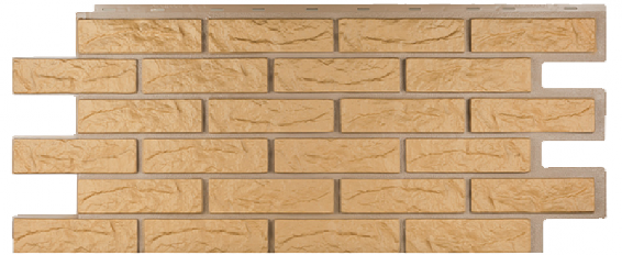 Фасадная панель Техоснастка, Лондон Брик, Бежевый купить в Королёве