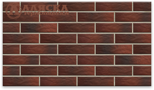 Фасадные Термопанели Аляска Cherry Rustic купить в Королёве