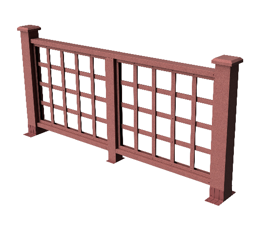 Ограждения декоративное ДПК GRINDERDECO Дувр мербау купить в Королёве