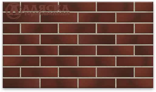 Фасадные Термопанели Аляска Cherry Glatt купить в Королёве