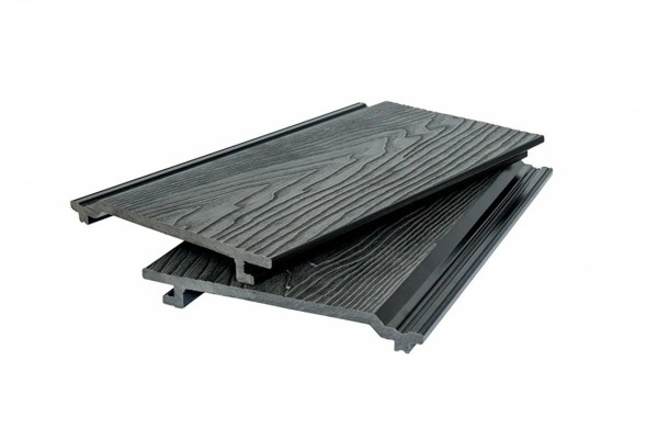 Фасадная доска 3D WOOD BRUSHING, чёрный купить в Королёве