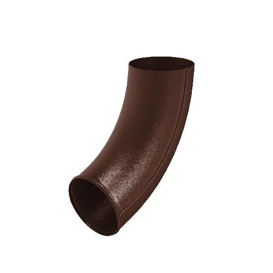 Водосток Aquasistem, Система 125x90 - Отвод трубы RAL 8017 Коричневый matt купить в Королёве