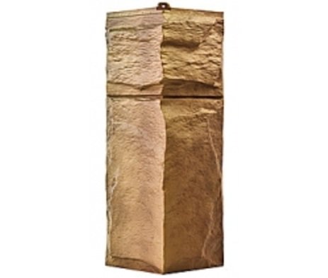 Угол T-Сайдинг-ЭКО-2 Гранит Леон - Орех купить в Королёве