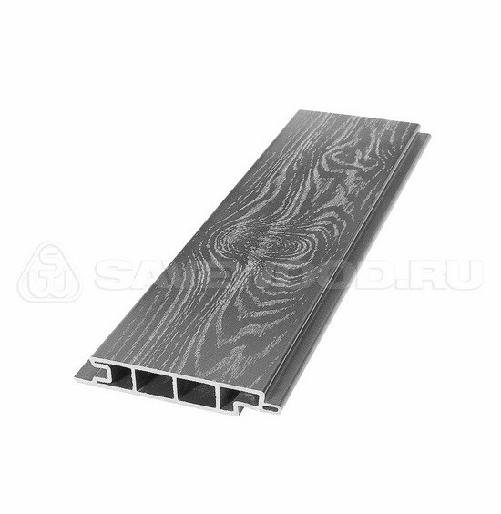 Террасная доска из ДПК SW Padus тангенциальный распил «SaveWood» пепельный купить в Королёве