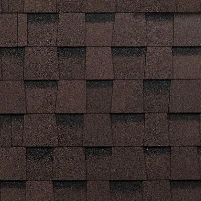 Двухслойная ламинированная черепица Shinglas, серия Фазенда – Коричневый купить в Королёве