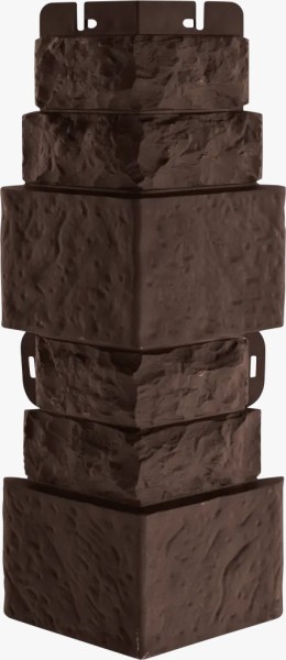 Угол наружный Альта-Профиль Кирпич антик ЭКО Коричневый купить в Королёве