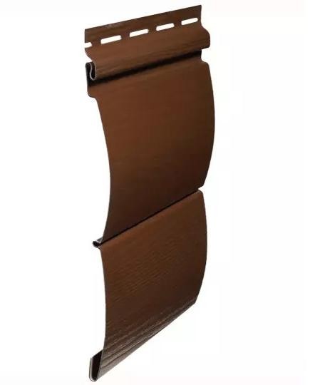 Виниловый сайдинг fineber (файнбер) – серия blockhouse (блокхаус) “бревно”, могано купить в Королёве