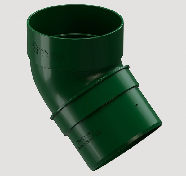 Колено 45˚ПВХ Docke STANDART зеленый купить в Королёве