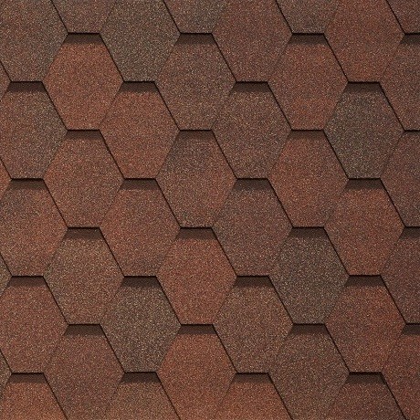 Гибкая черепица Tegola VENETO nocciola 418 купить в Королёве