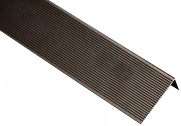 Угол завершающий алюминиевый KRONEX 51,5x30x3000 мм. коньяк купить в Королёве