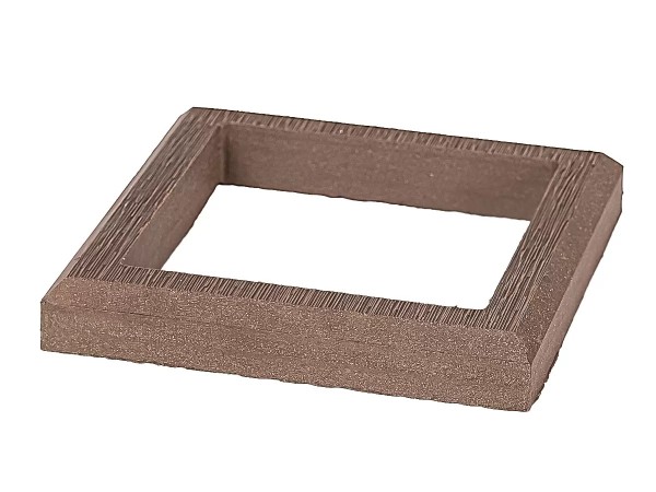 Рамка ДПК для столба 100x100 Шоколад купить в Королёве