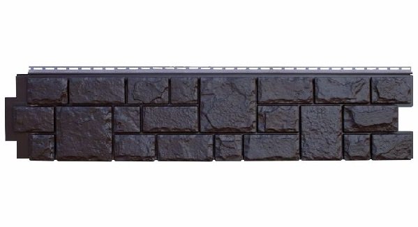 Фасадная панель GL "Я-Фасад" Екатерининский камень, уголь купить в Королёве