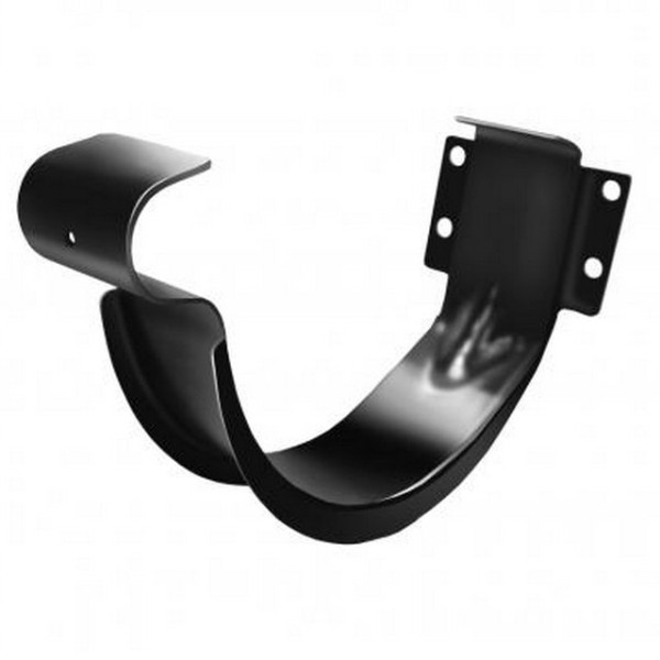 Водосток Grand Line 125x90 – Держатель желоба RAL 9005 купить в Королёве