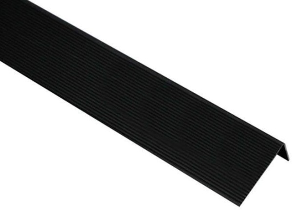 Угол завершающий алюминиевый KRONEX 51,5x30x3000 мм. черный купить в Королёве